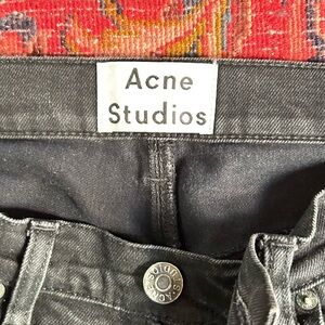 Acne Studios black Denim Jeans